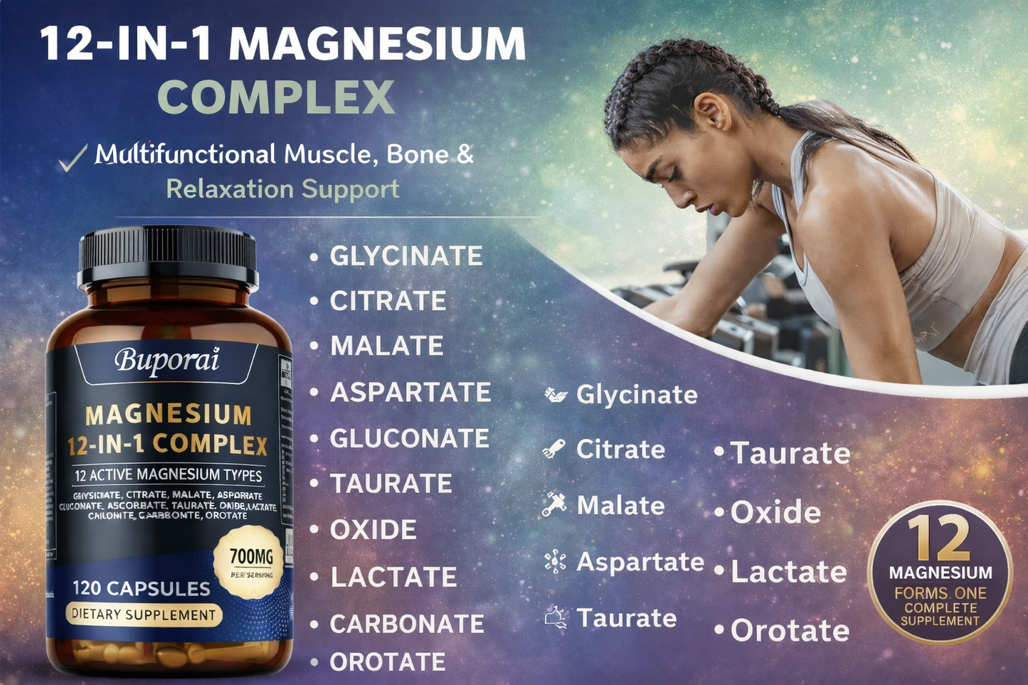 Clean, science-backed magnesium support for balance, energy, and everyday wellness.